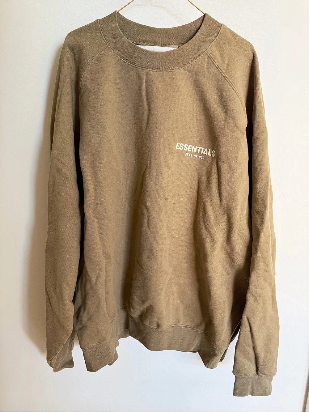 Fear of God Essentials Crewneck Sweatshirt Brown